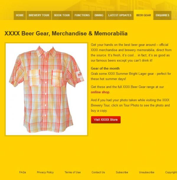 XXXX - Online shop